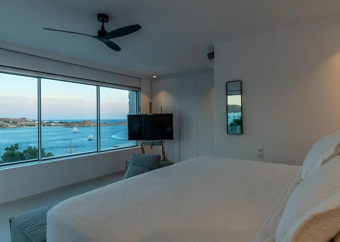 Lilium I - Overlooking Psarou Bay, Mykonos