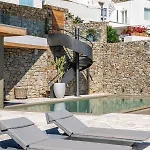 Lilium I - Overlooking Psarou Bay, Mykonos * Psarrou