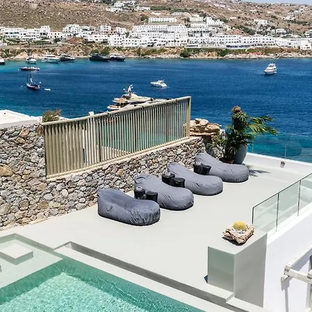 Lilium I - Overlooking Psarou Bay, Mykonos Willa