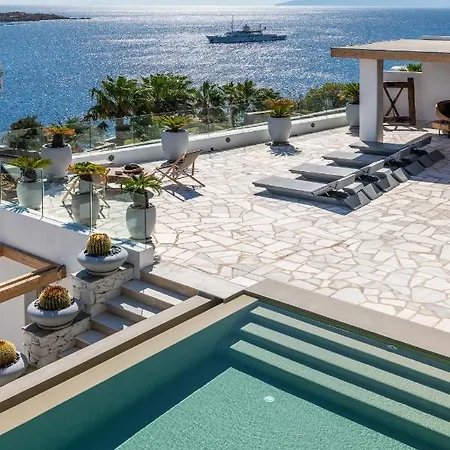 Lilium I - Overlooking Psarou Bay, Mykonos فيلة بسارو