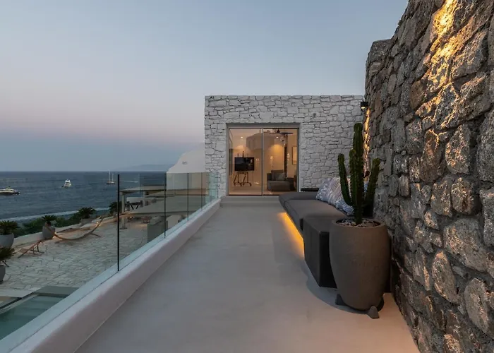 Lilium I - Overlooking Psarou Bay, Mykonos