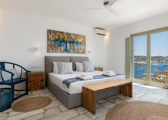 Lilium I - Overlooking Psarou Bay, Mykonos Villa